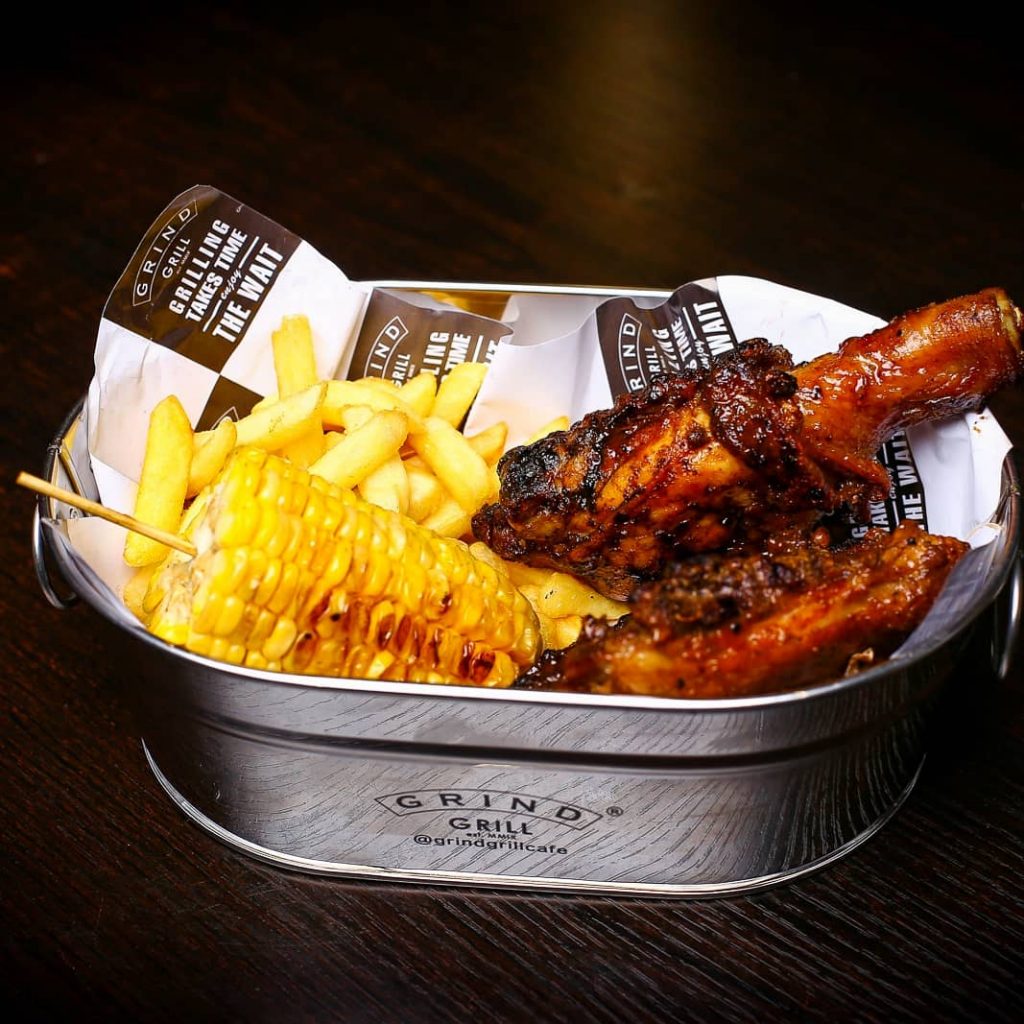 In House Menu Grind Grill Cafe